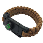 Multifunctional Survival Paracord Bracelet