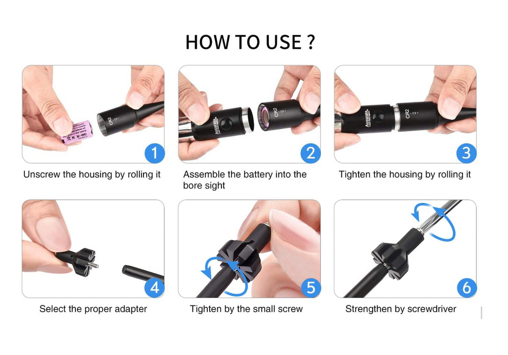 Universal Laser Bore Sighter Kit