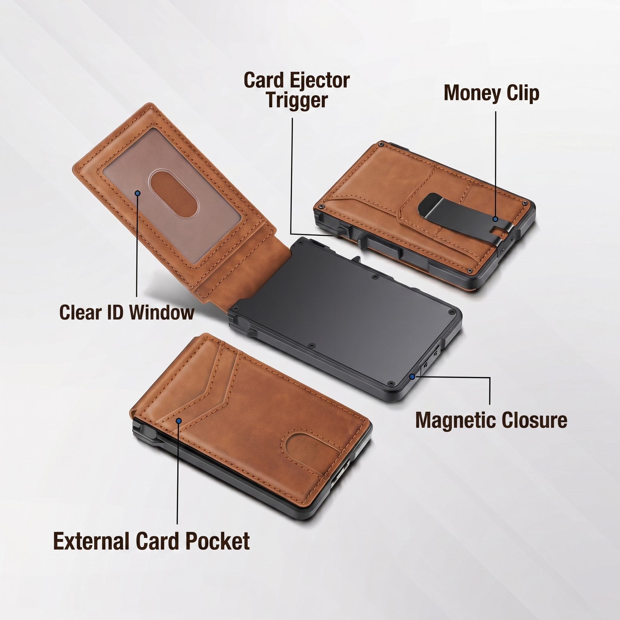 Shield Pop-Up Card Wallet