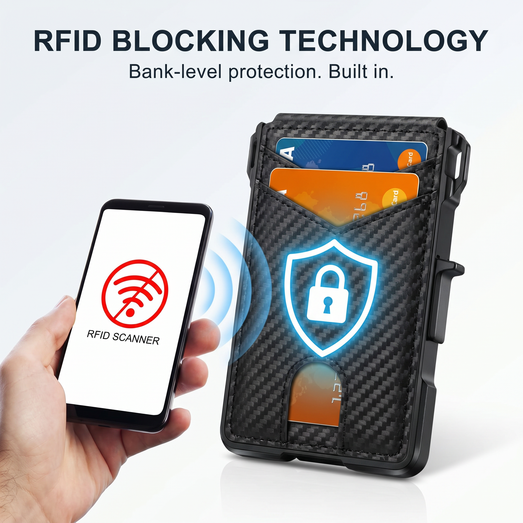 Shield Pop-Up Card Wallet