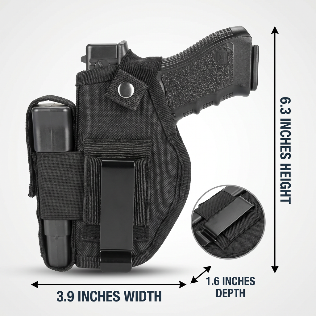 CONCEALED QUICK DRAW WASIT HOLSTER