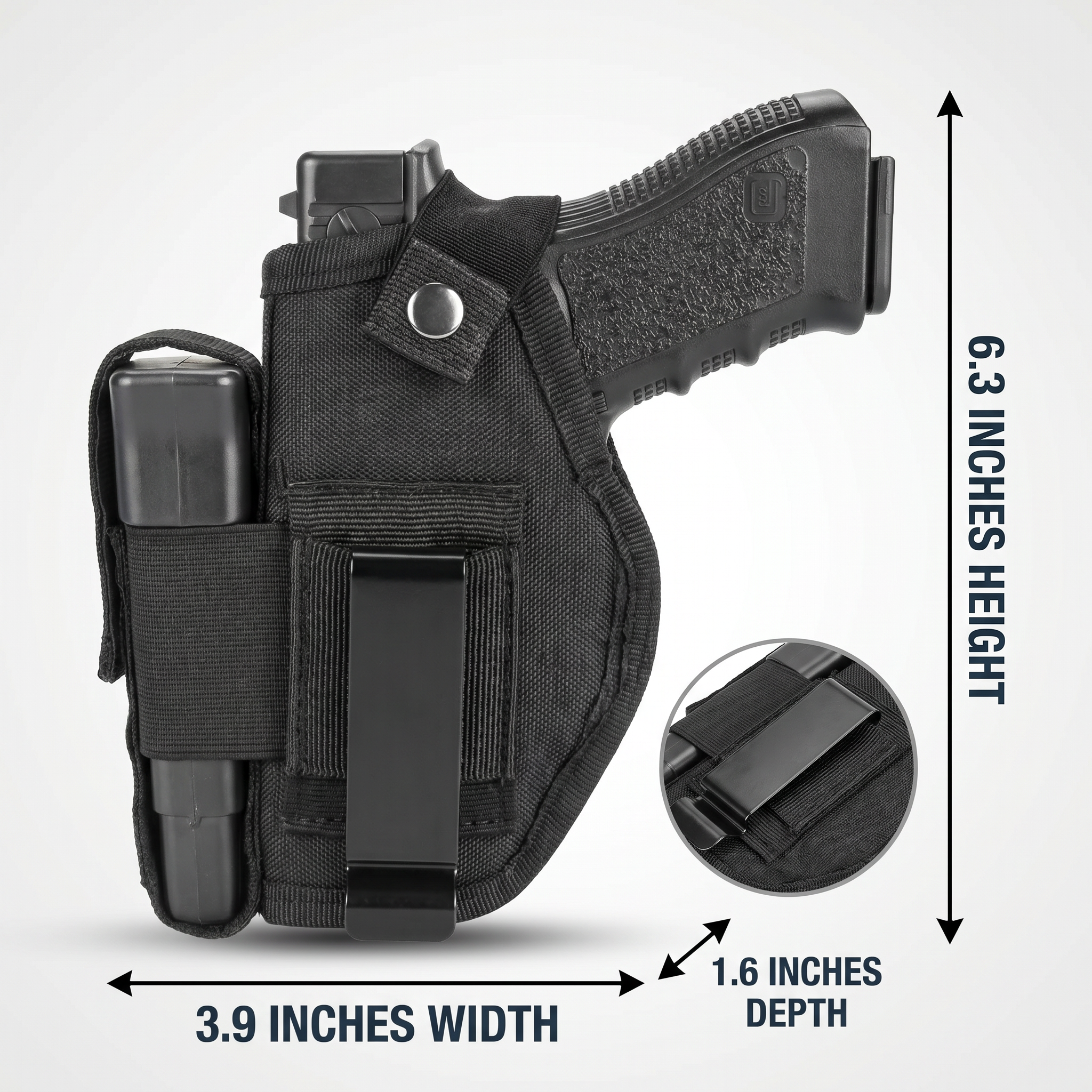 Concealed Quick Draw Waist Holster
