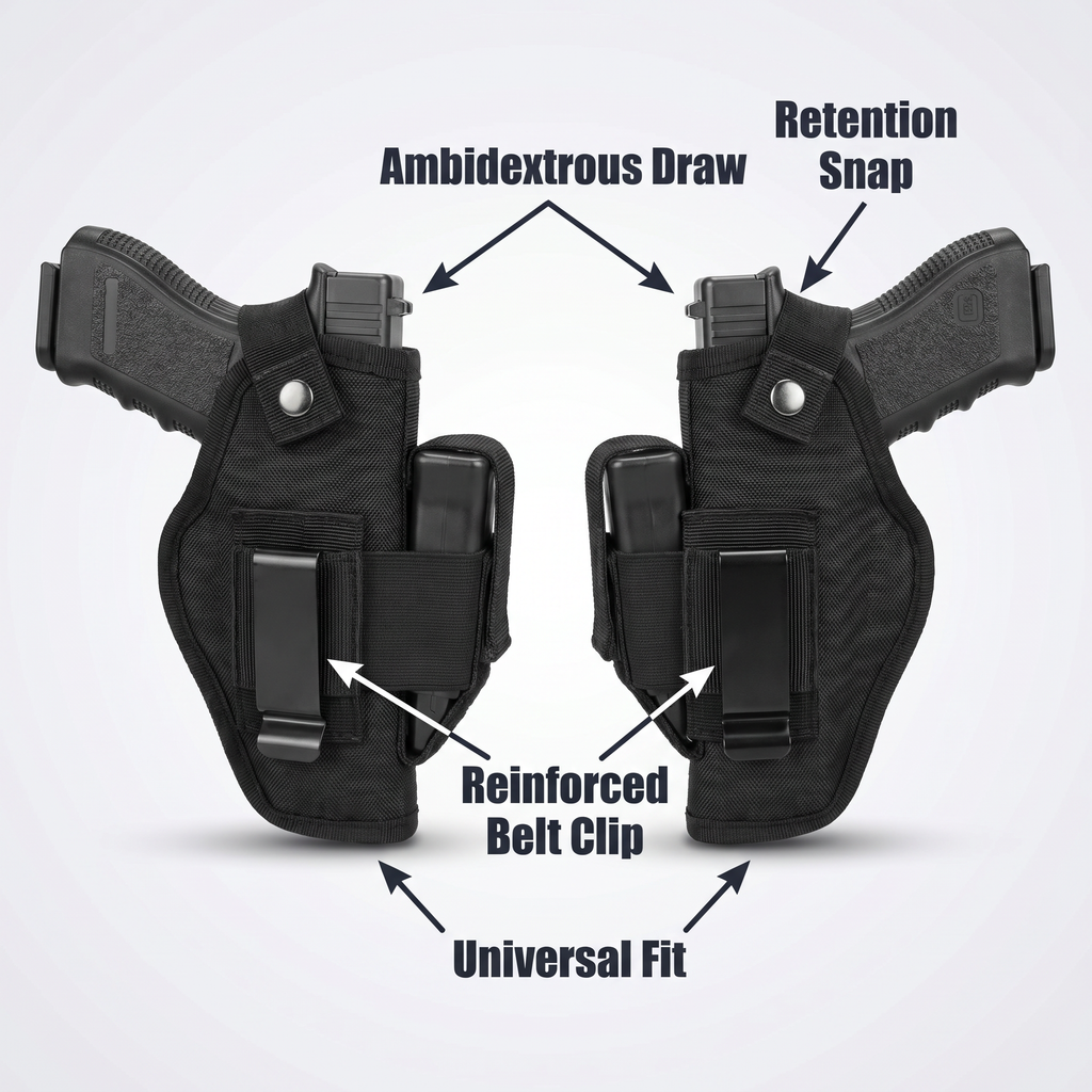 CONCEALED QUICK DRAW WASIT HOLSTER