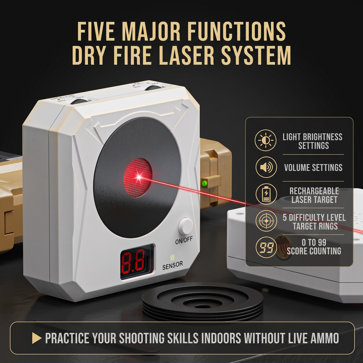 HITMARK Dry Fire Laser Target